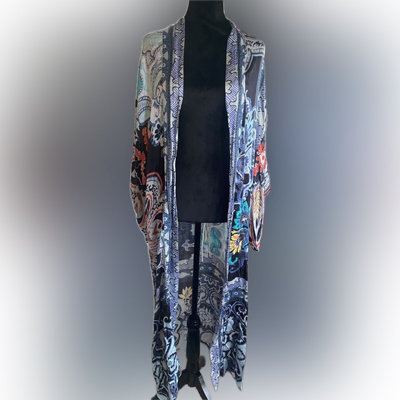 Free People Other - Free People Floral Patterned Kimono